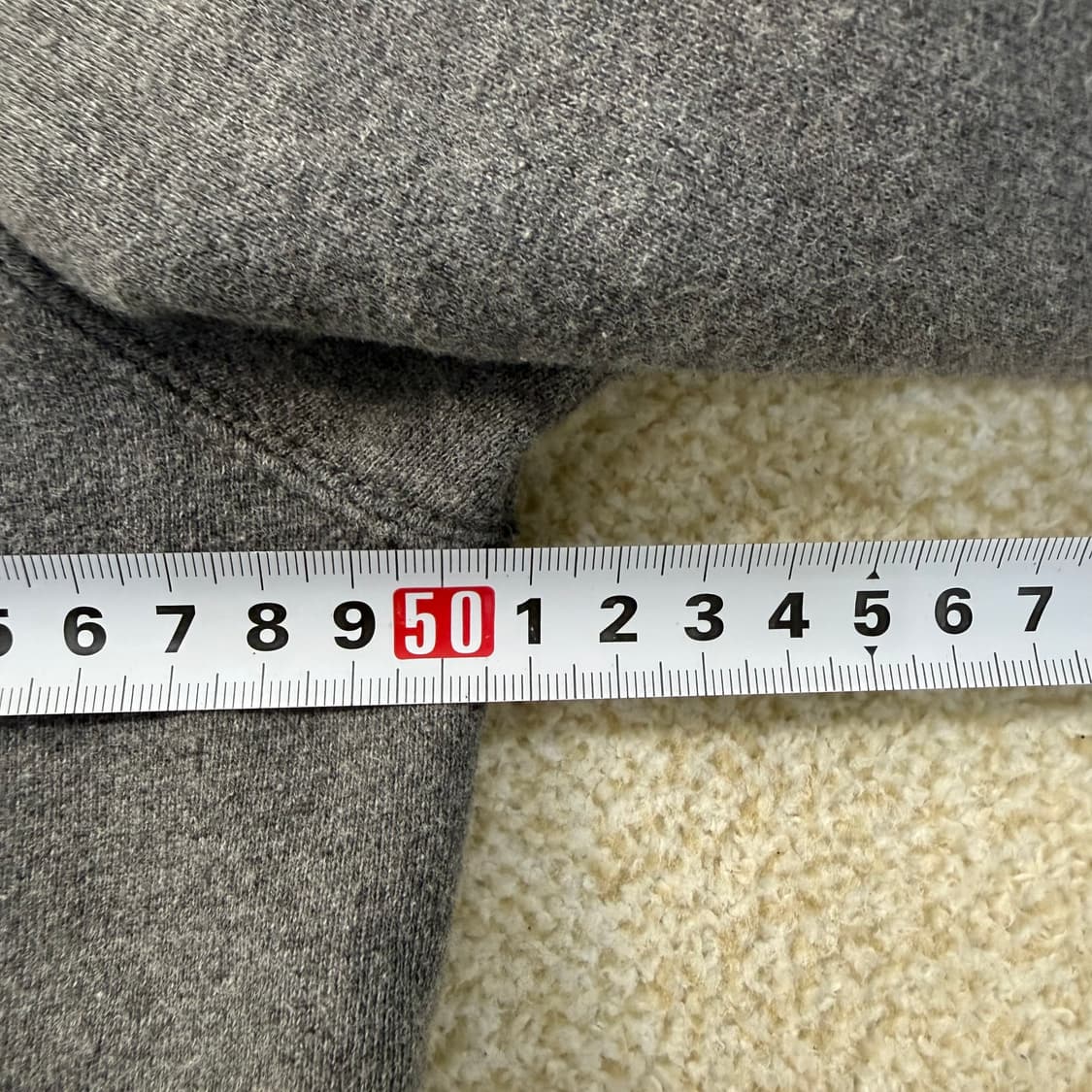 실측확인 폴로 그레이 아치로고 후드집업 0202T1 상품이미지6