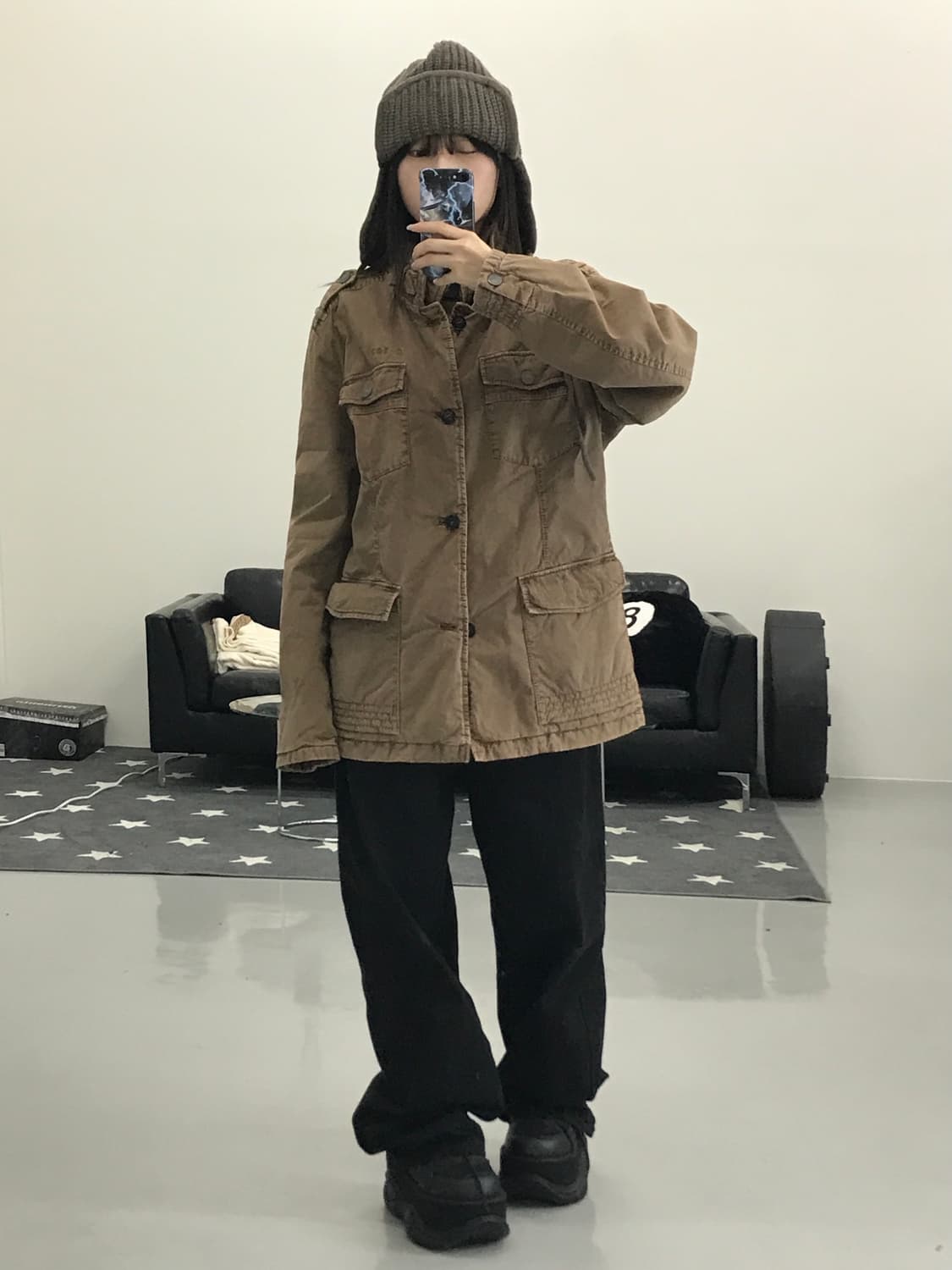 Calamar Garment Dyed Field Jacket  상품이미지1