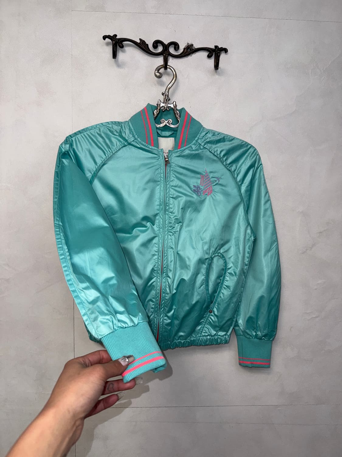 DIESEL sky blue windbreaker blouson 상품이미지4