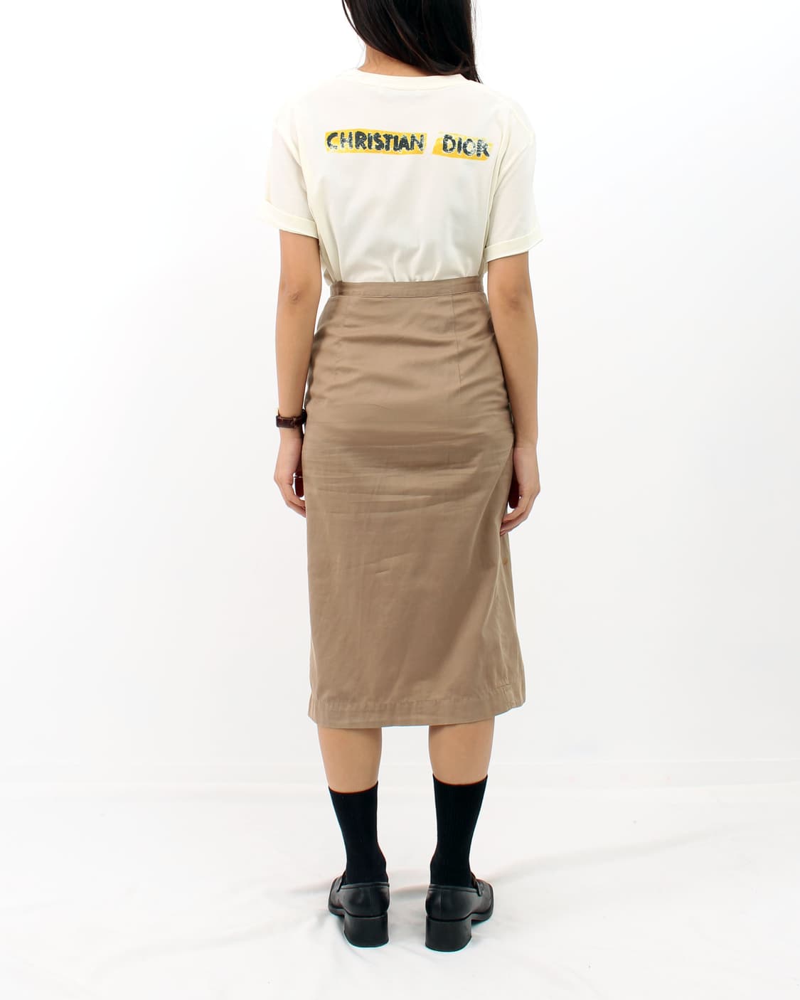 비비안웨스트우드 VIVIENNE WESTWOOD 러플 트임 베이지 랩 미 상품이미지10