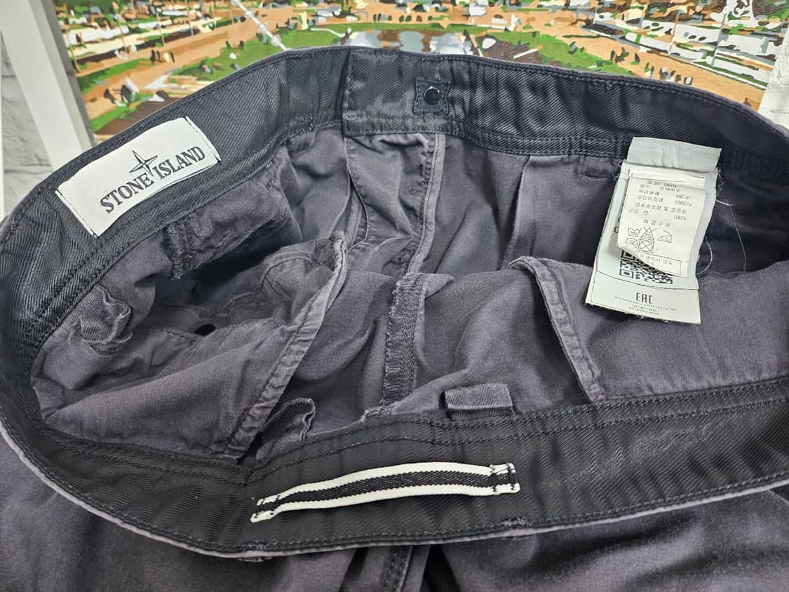 정품/스톤아일랜드16SS 면 남성바지 남성팬츠 (34) 상품이미지8