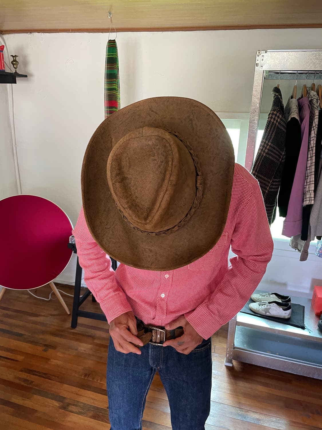 henschel leather hat(USA made) 상품이미지1