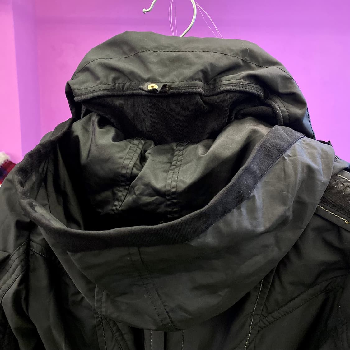 마리떼 프랑소와 저버 후드 롱 자켓 상품이미지7