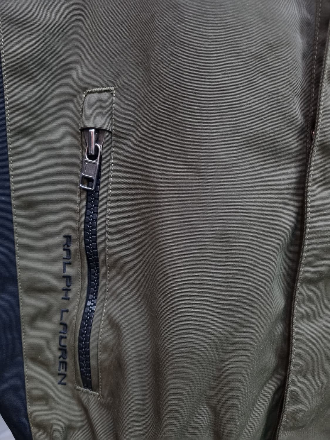 RLX 랄프로렌 남성 자켓 M 블랙/카키 상품이미지5