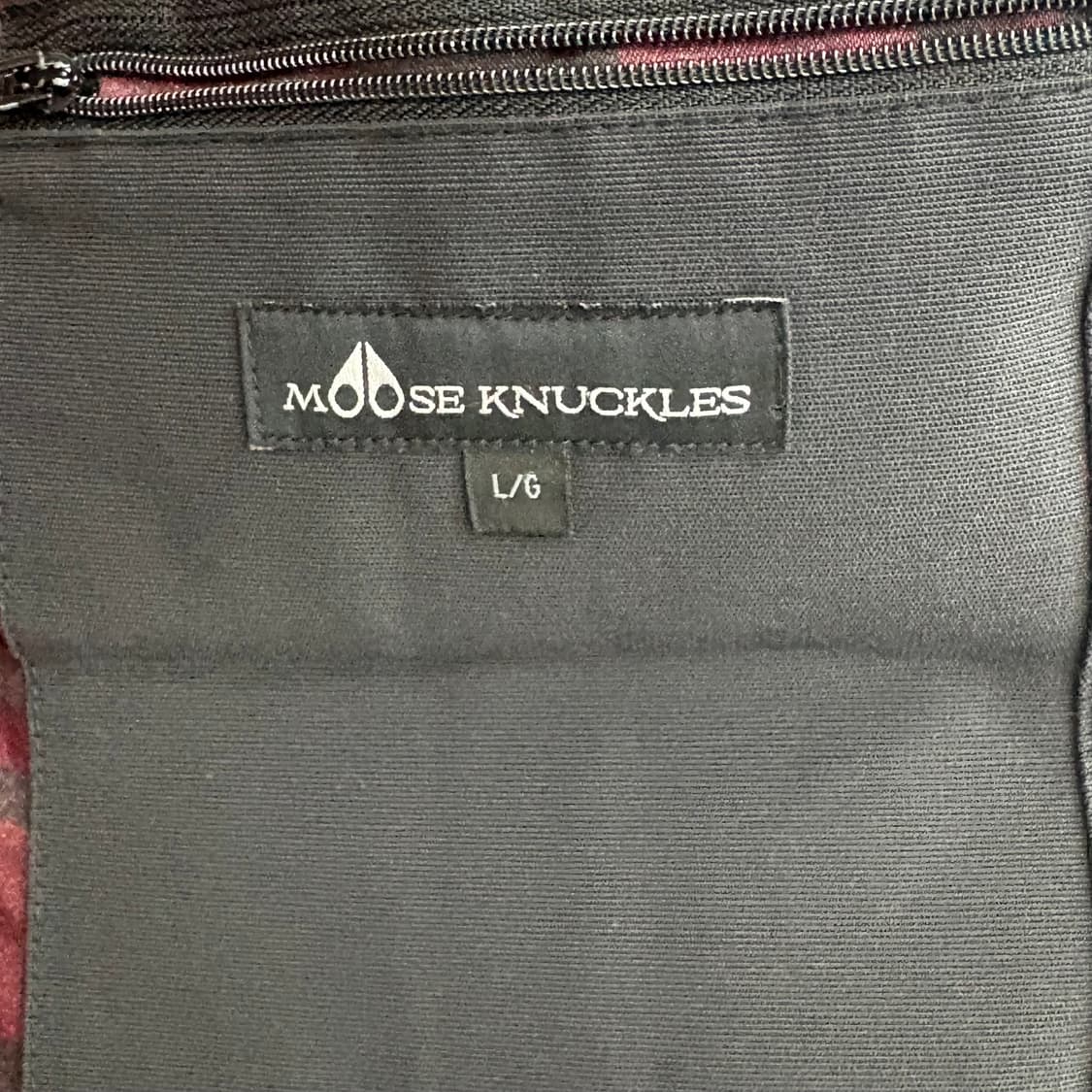 무스너클 블랙 레더 패딩 조끼 L(감정서 포함) 상품이미지8