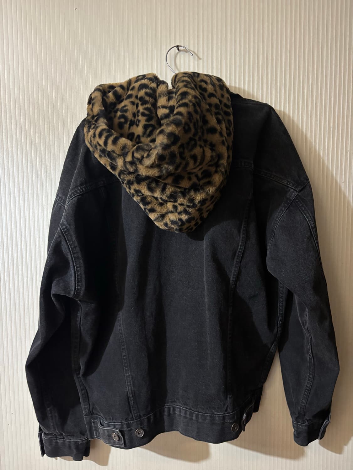 퍼 흑청자켓  상품이미지2