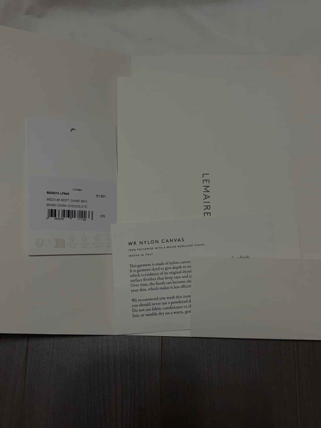 르메르 소프트 게임백 다크초콜릿 미디움 상품이미지2