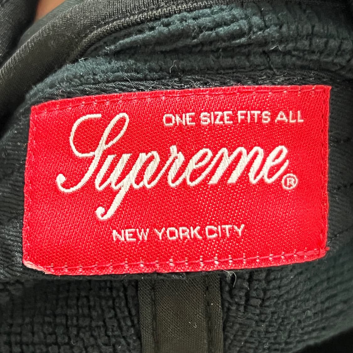 슈프림 22FW 윈드스토퍼 페이스마스크 6-패널 캡 블랙 상품이미지7