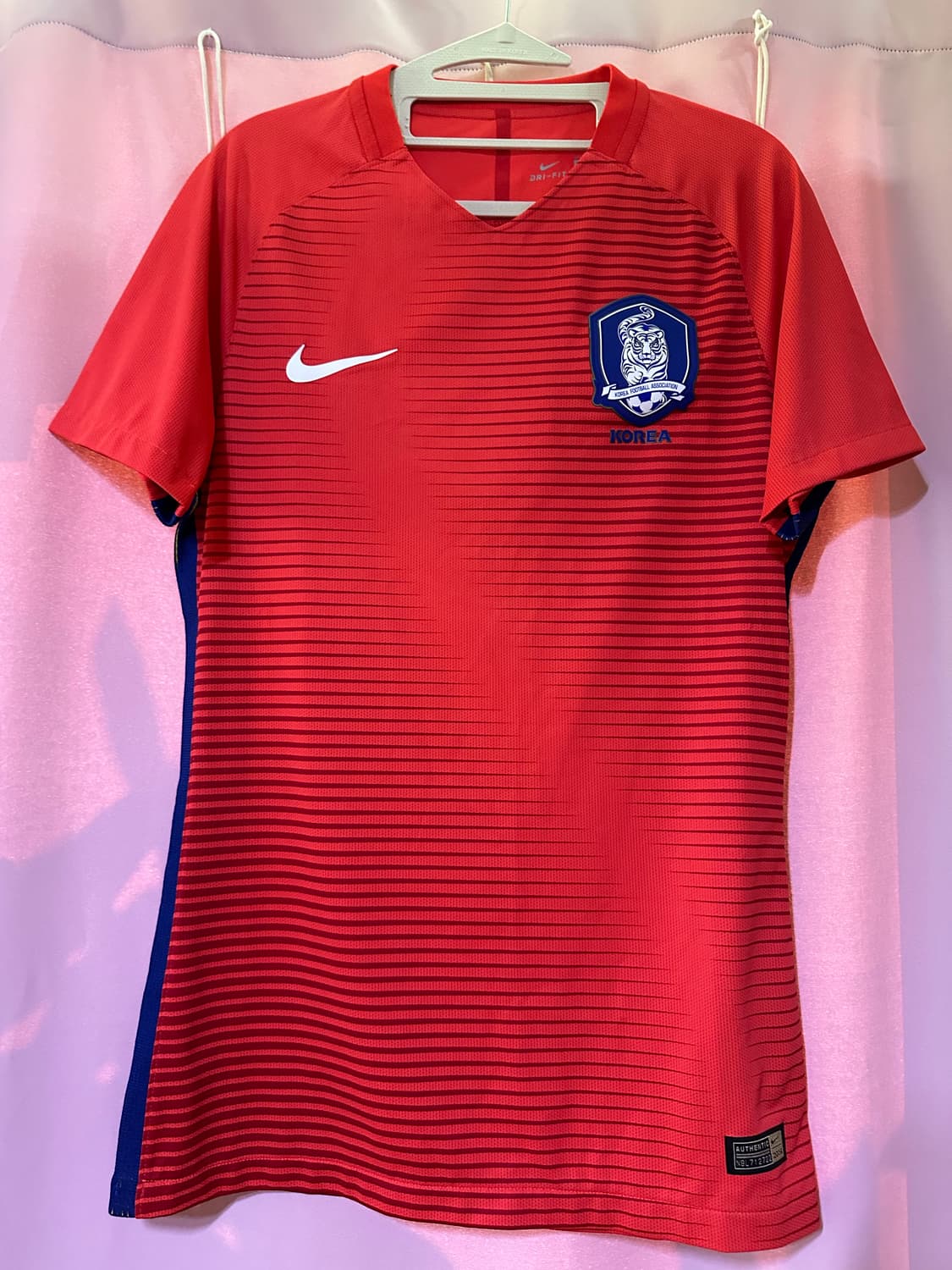 나이키 코리아 국가대표 반팔티 나이키반팔 축구 유니폼 라지 상품이미지1