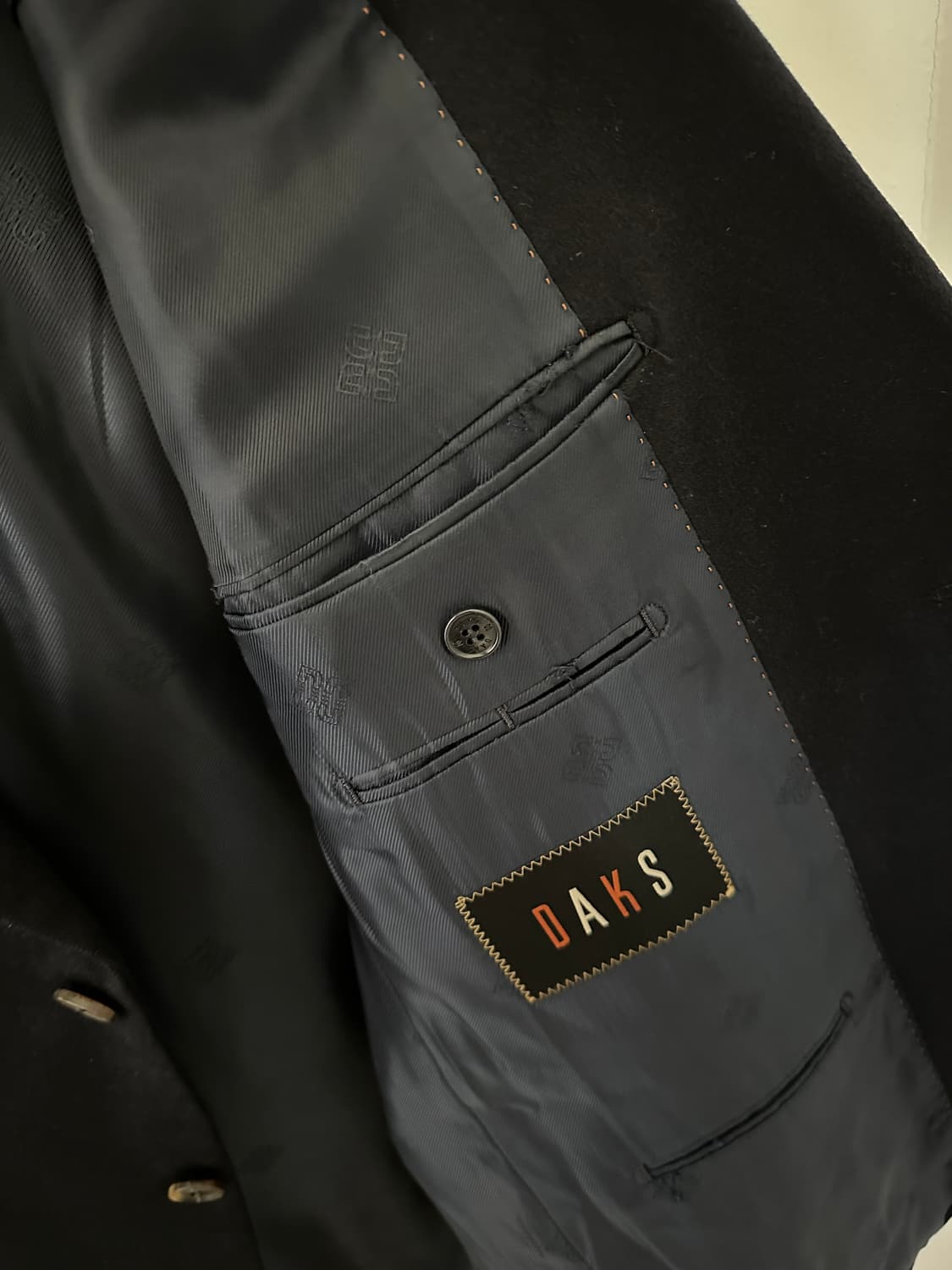 닥스 캐시미어 함유 울자켓(짙은 네이비) 상품이미지6