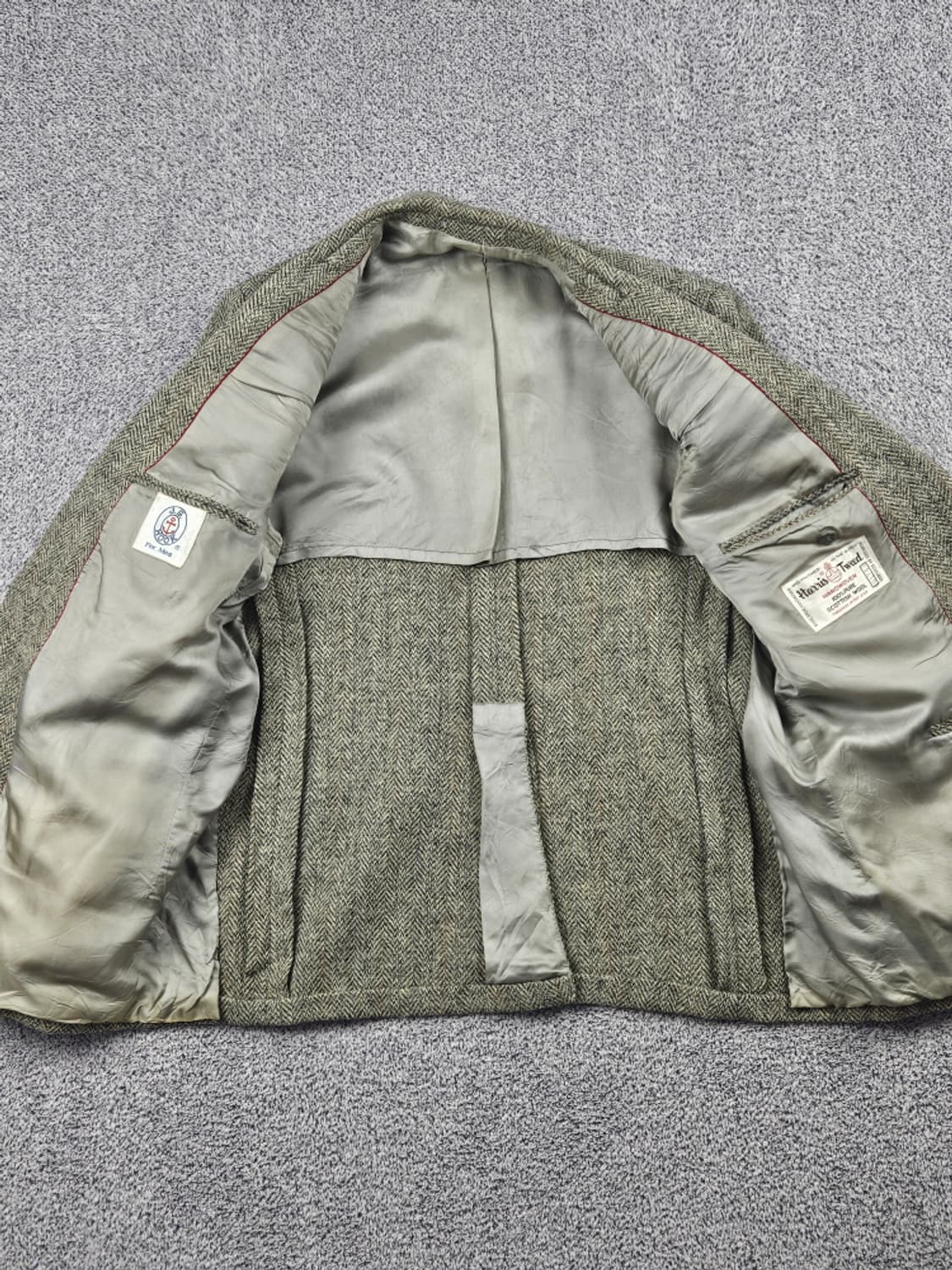 헤링본 패턴 해리스 트위드 블레이저 자켓 ( 상세설명참조 )/ 10078 상품이미지6