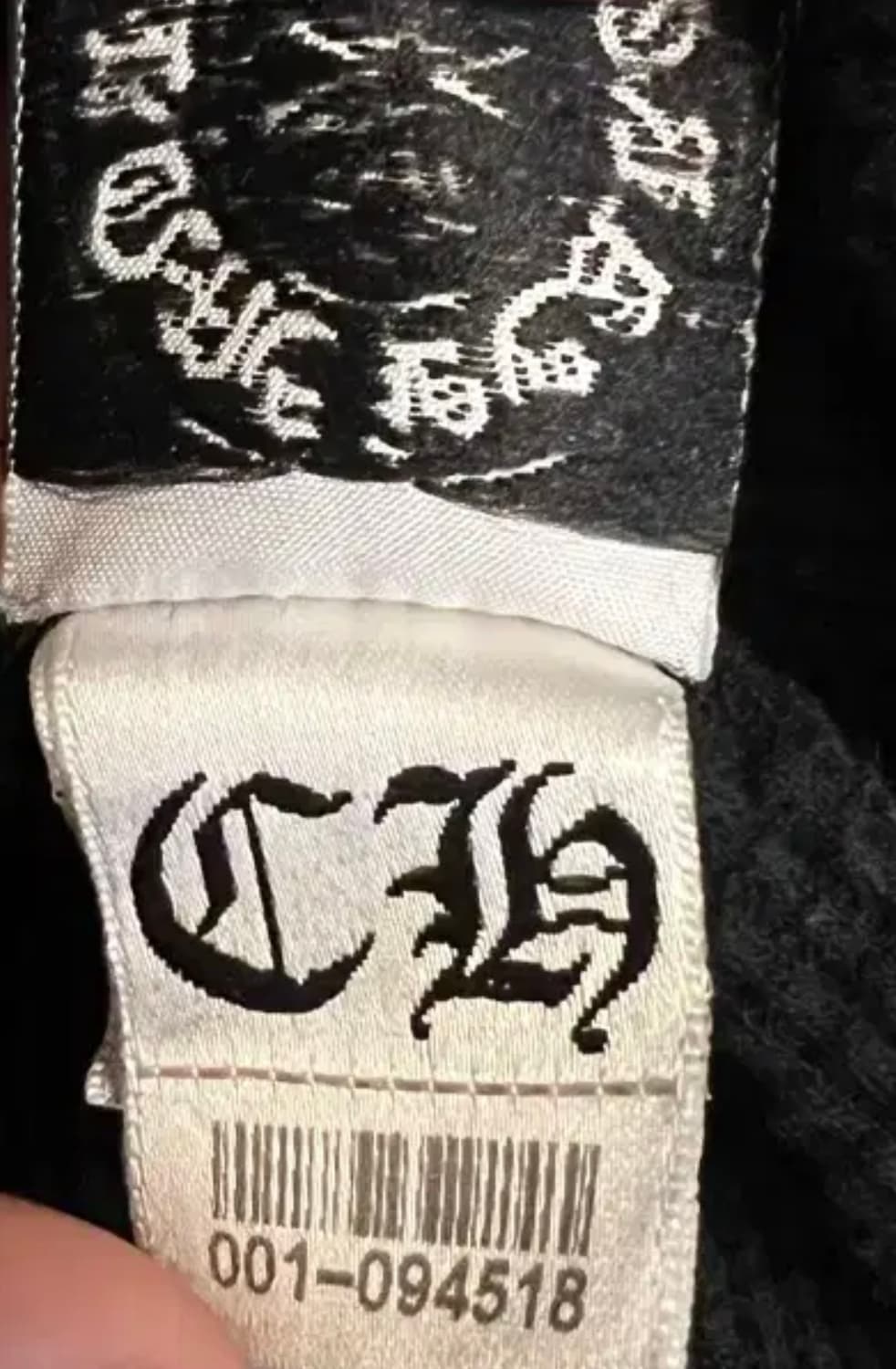 90s 크롬하츠 헤비웨이트 후드집업 L 상품이미지4