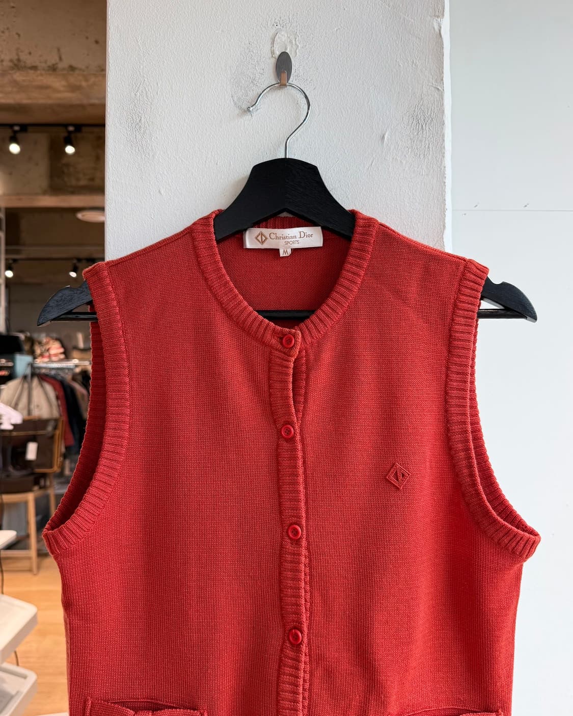 크리스찬 디올 오렌지 베스트 가디건  상품이미지3