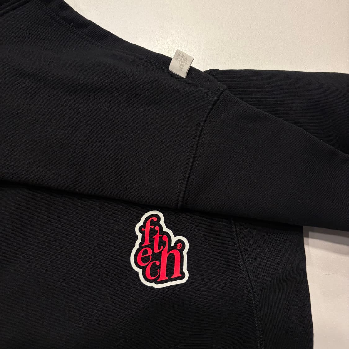 [M] FETCH 페치 월드페이머스 후드티 블랙 D829 상품이미지8