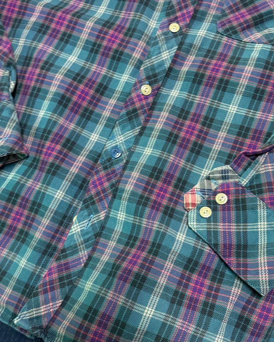 리바이스 체인스티치 플란넬 셔츠 L 상품이미지4