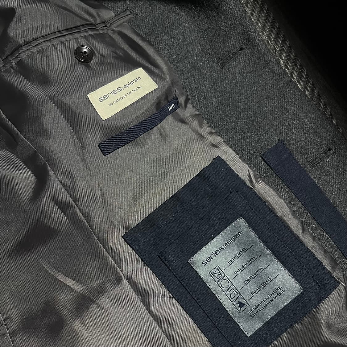 [100] series 시리즈 모직 블레이저 자켓 상품이미지3