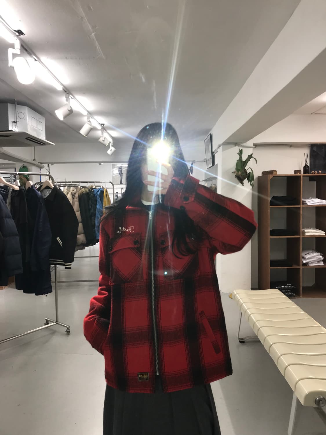 FUCT Plaid Zip Jacket 상품이미지4