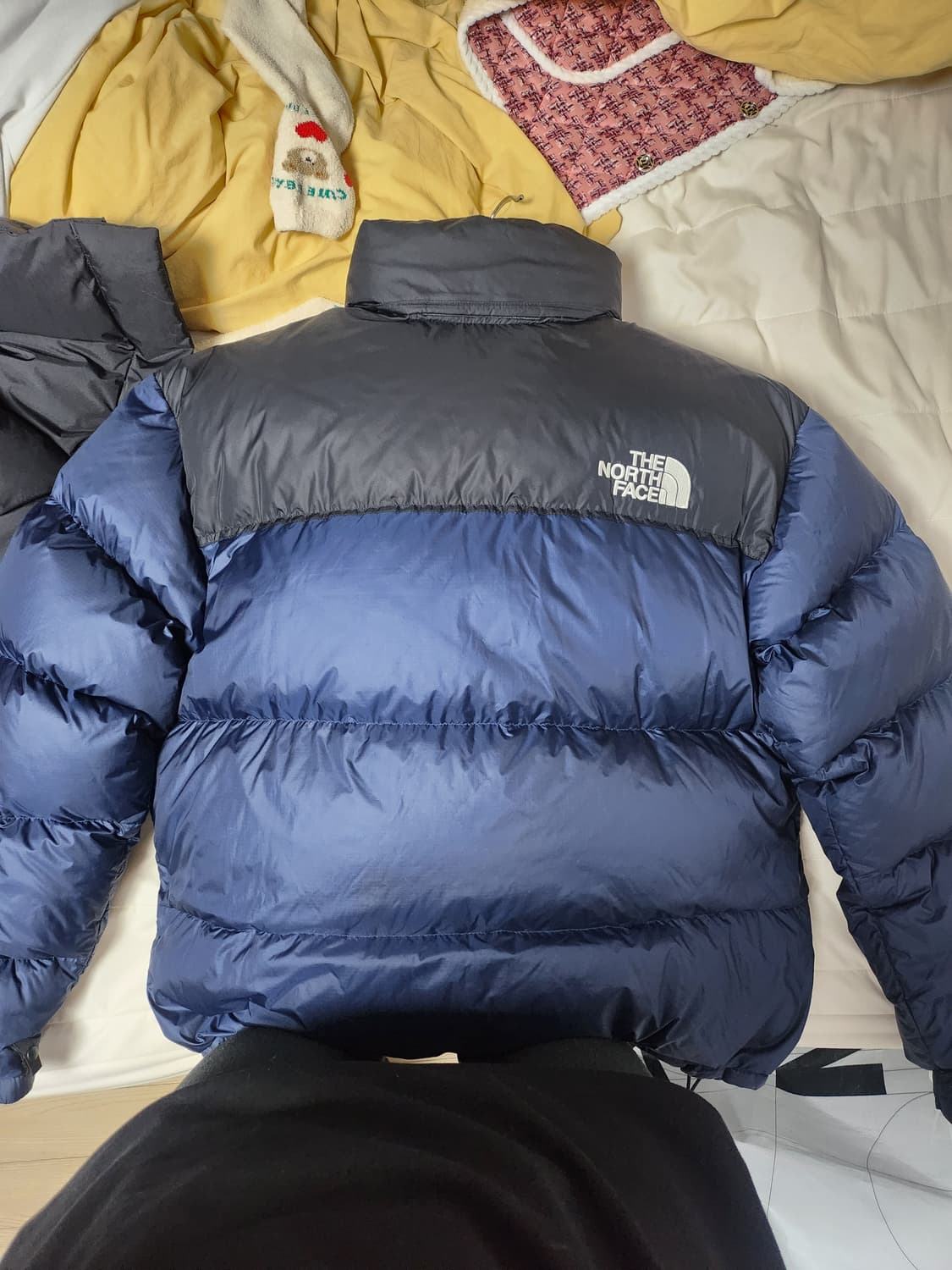 (105) 노스페이스 1996 눕시 700 패딩 네이비 S급 상품이미지2