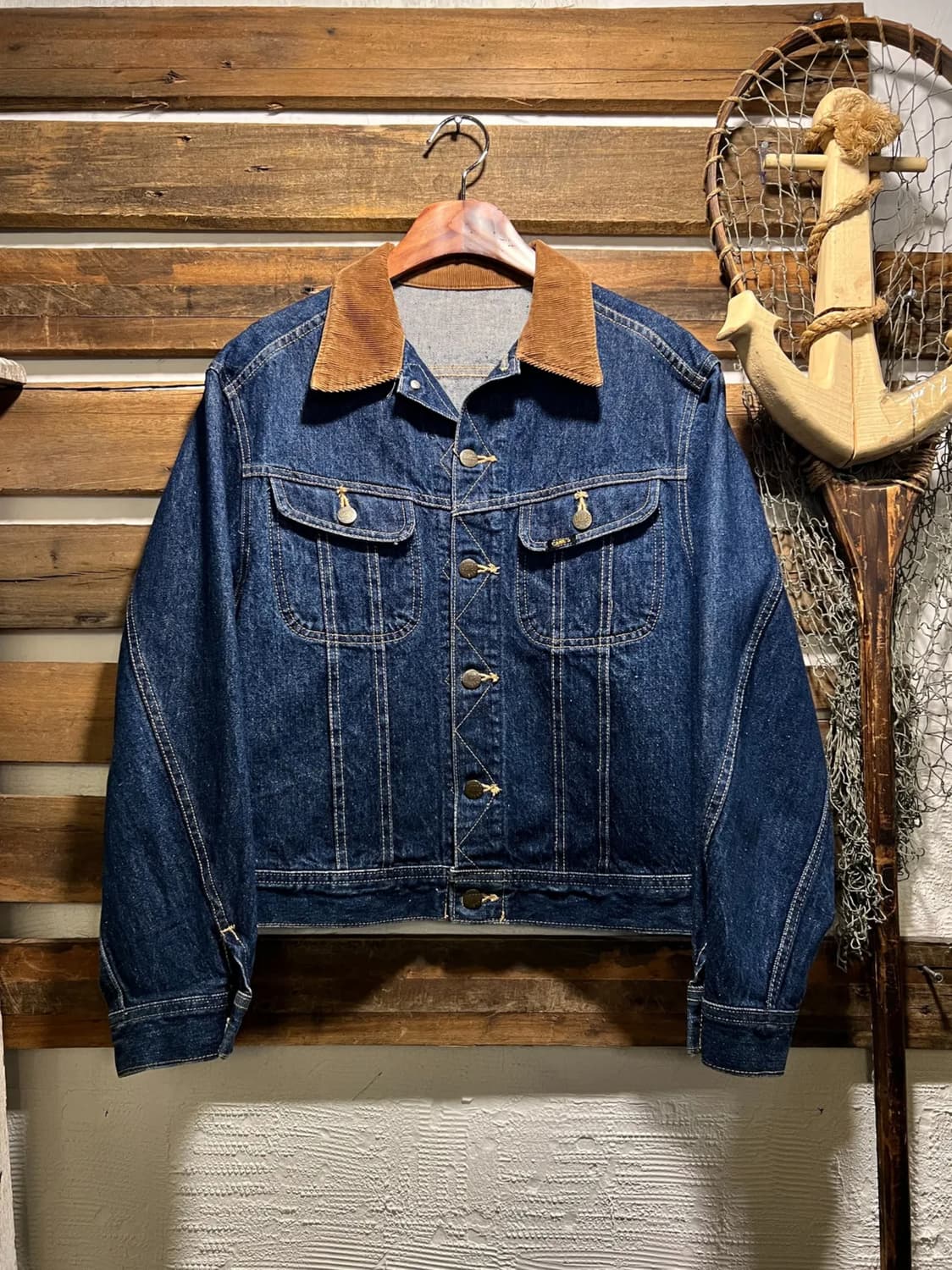 [M]슈가케인 Lee Riders 복각 3세대 데님 트러커 자켓 상품이미지1