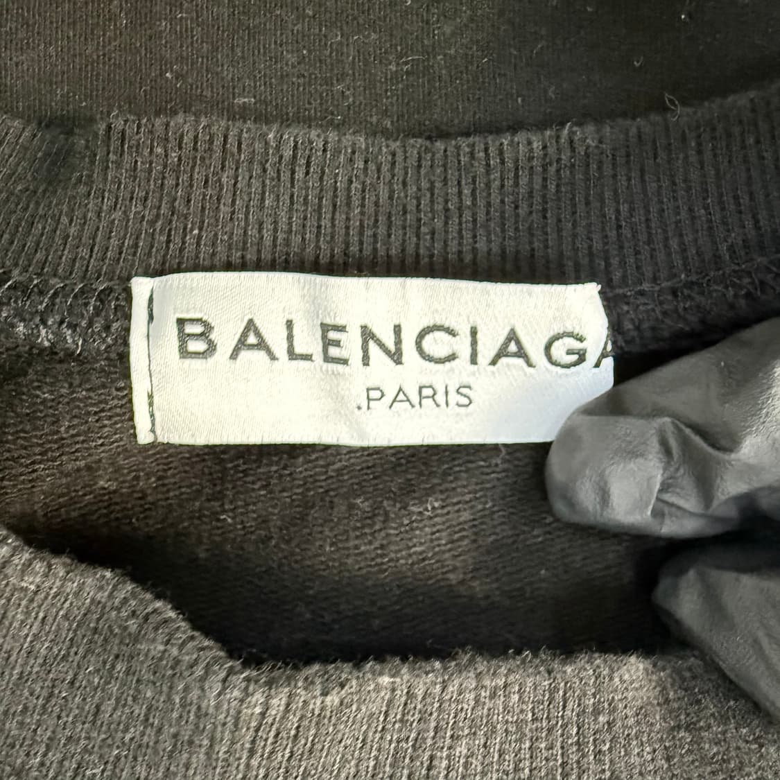 실측확인 고급 블랙 긴팔티 0203T 상품이미지3