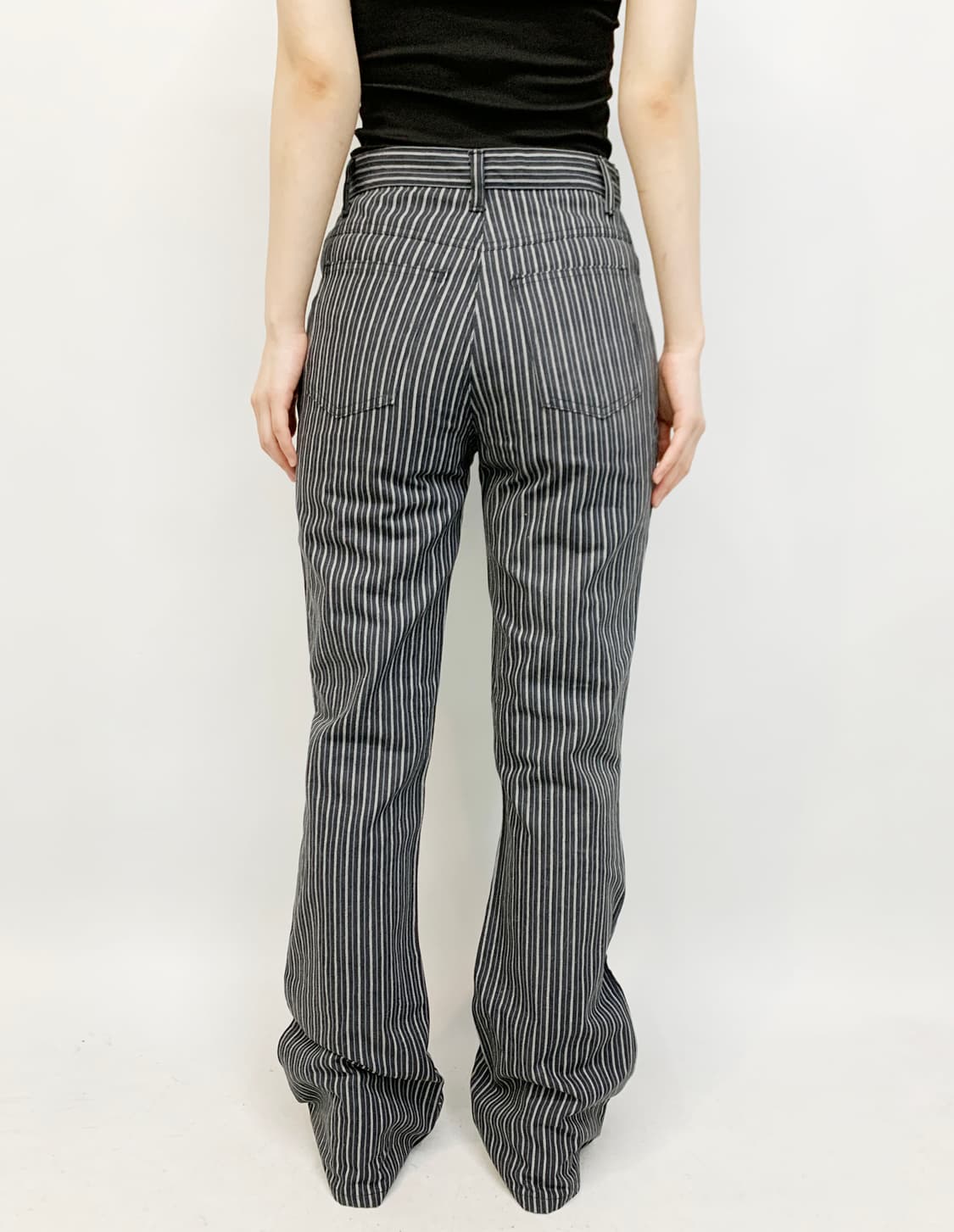  Prochaine by Effecis 스트라이프 팬츠 상품이미지4