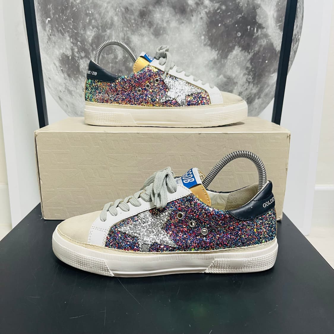 정품 36) 골든구스 메이 글리터 스니커즈 230~235 상품이미지1