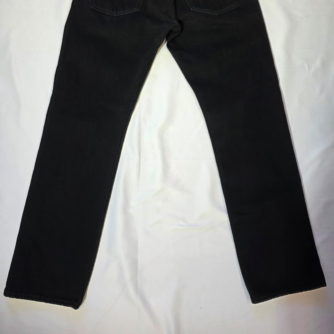 [W30L30]리바이스 501 블랙 데님 팬츠 상품이미지8