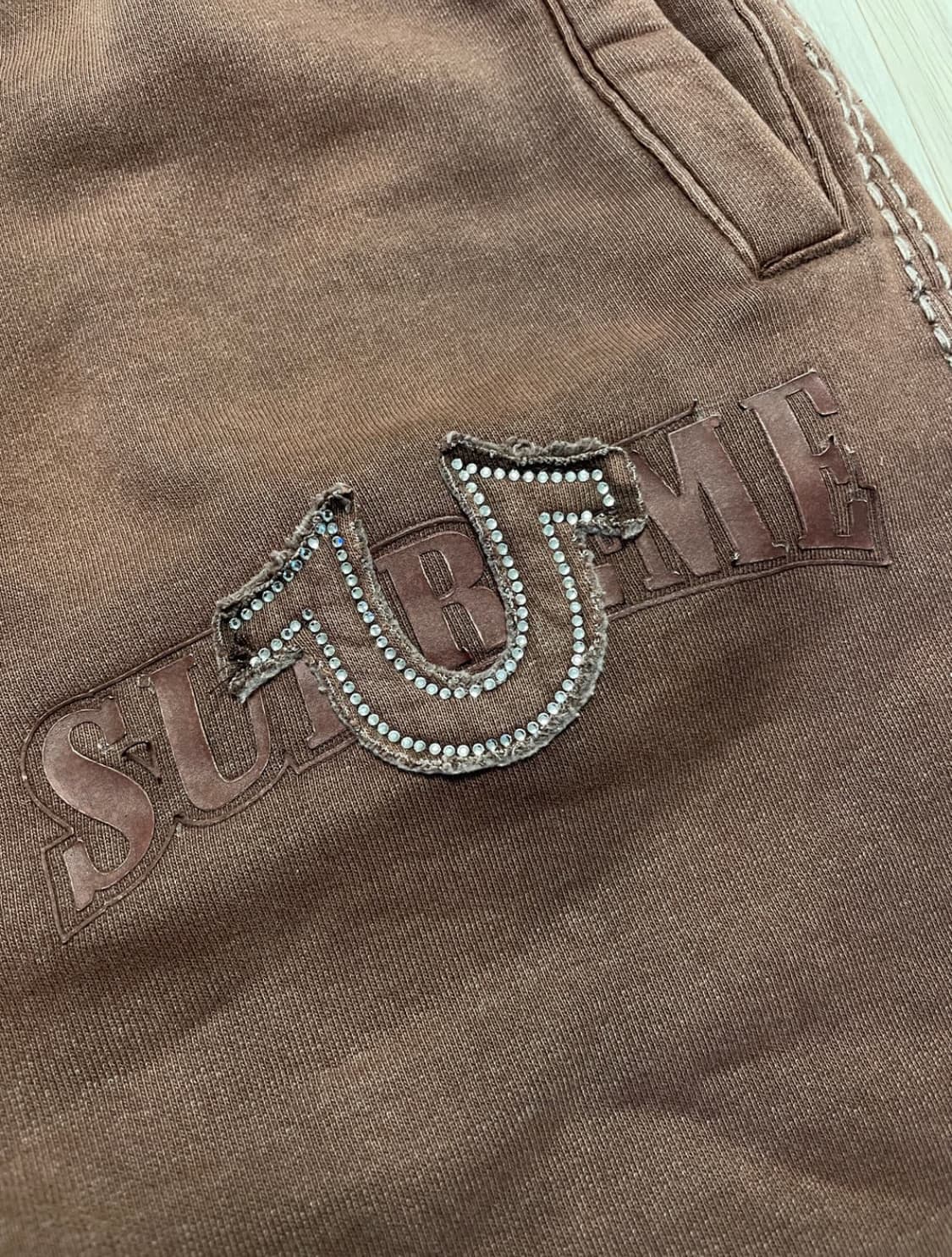 슈프림 트루릴리전 스웻팬츠 M 상품이미지3