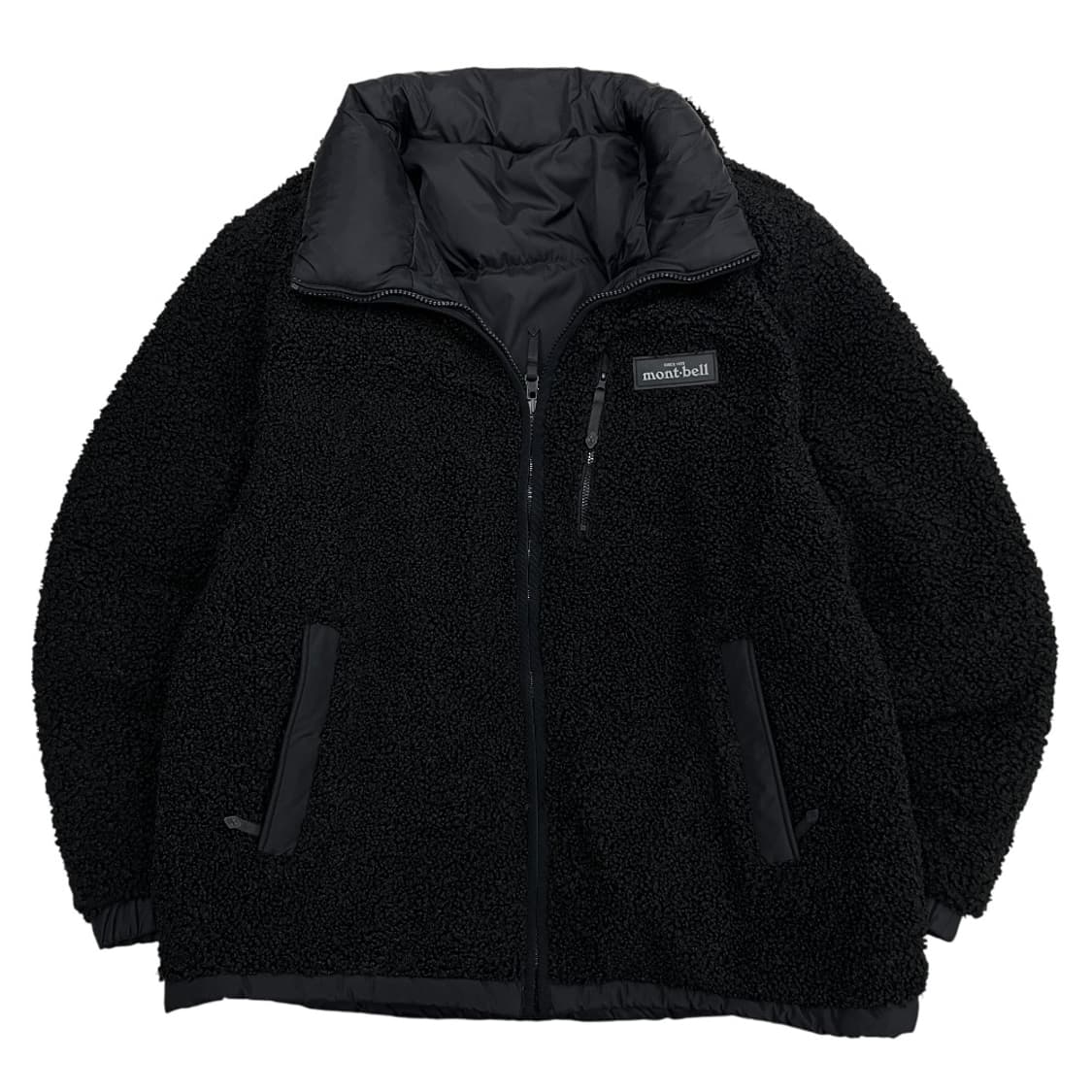 몽벨 블랙 리버시블 뽀글이 패딩 XL 상품이미지3