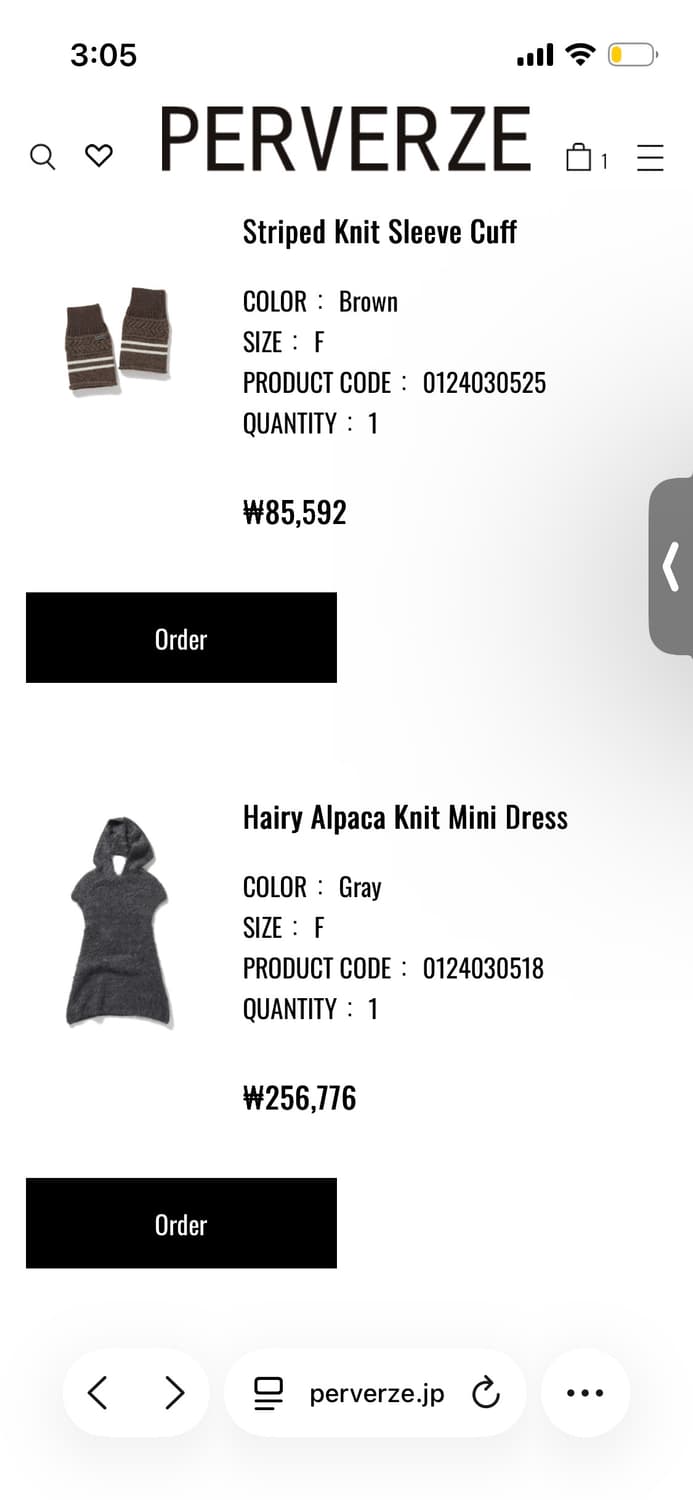 Hairy alpaca knit mini dress (그레이) 상품이미지5