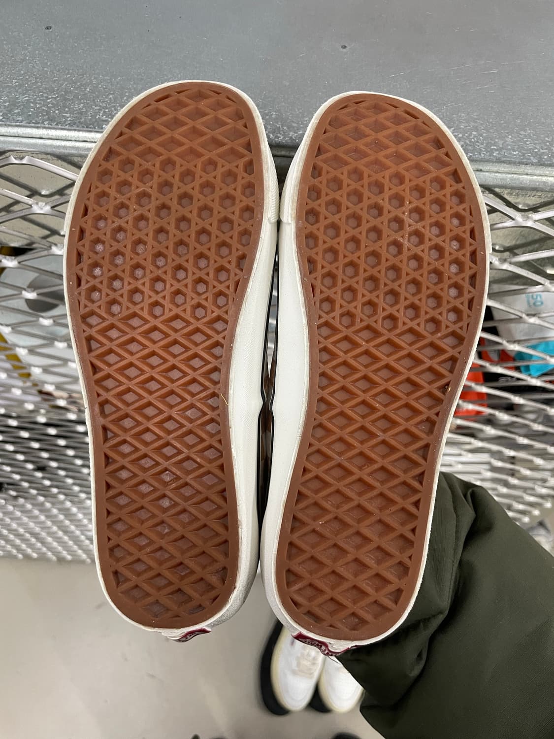 반스 어센틱 44 DX 오렌지 화이트 235 상품이미지6