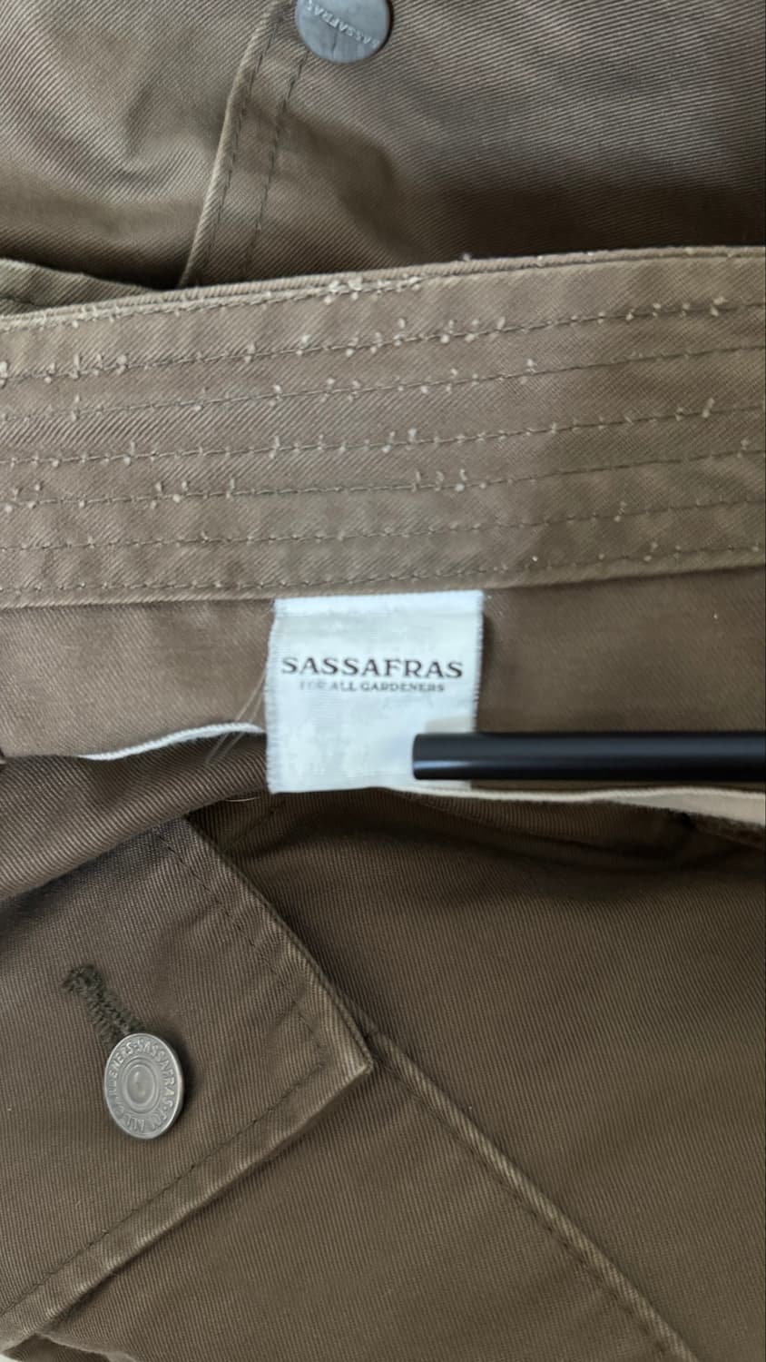 Sassafras 사사프라스 가드너 브라운 팬츠 S 상품이미지7