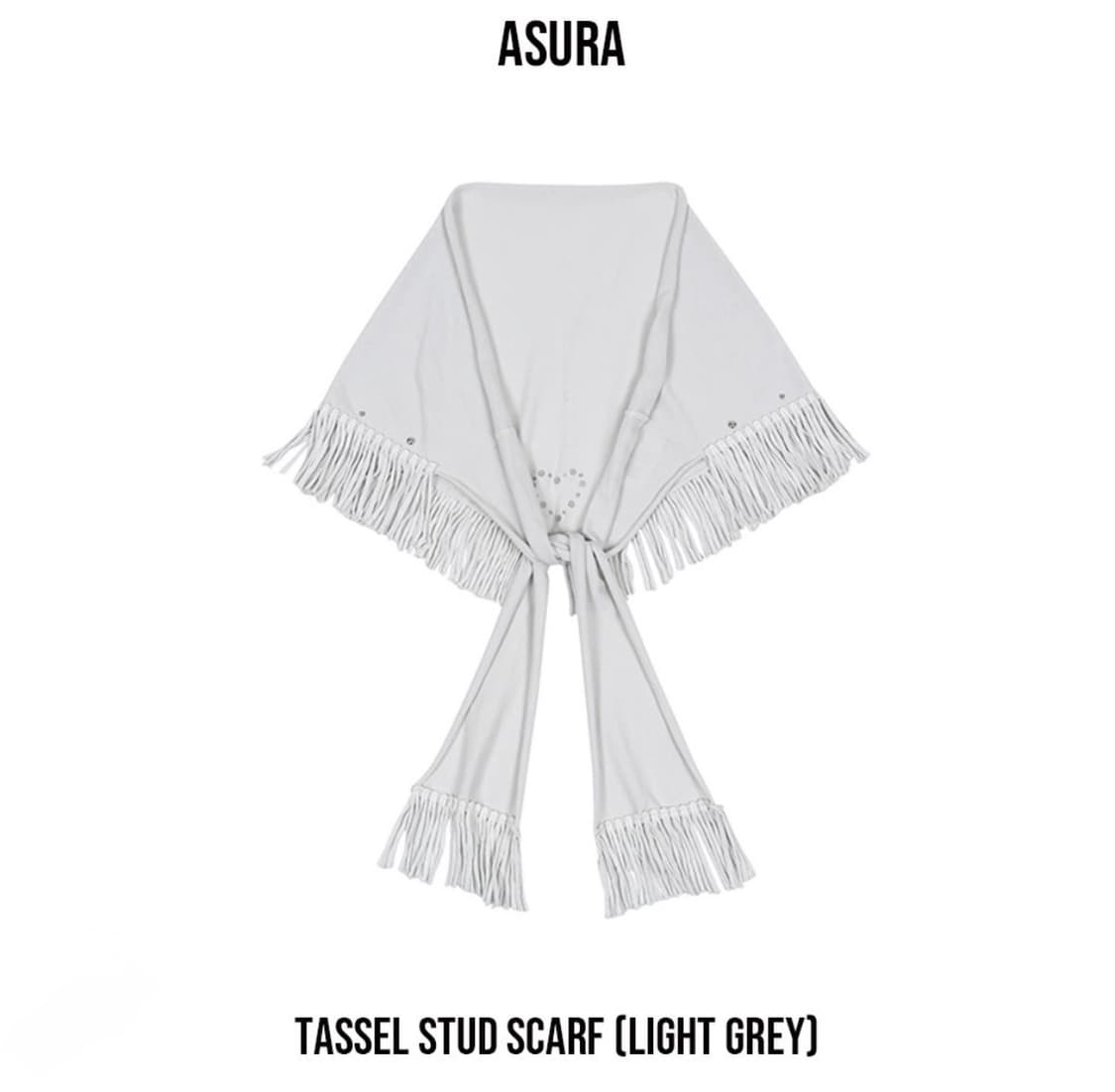 ASURA TASSEL STUD SCARF 상품이미지3