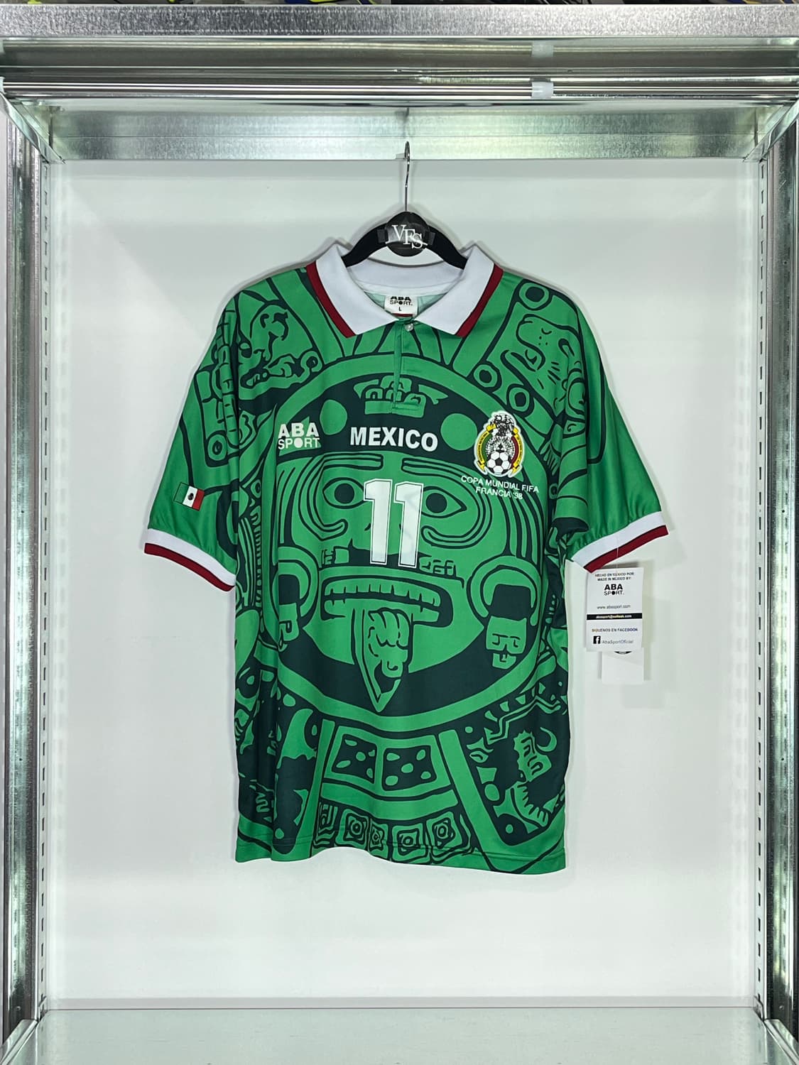 아바스포츠 1998 WC 멕시코 홈 콰우테모크 블랑코 (새제품) 상품이미지1