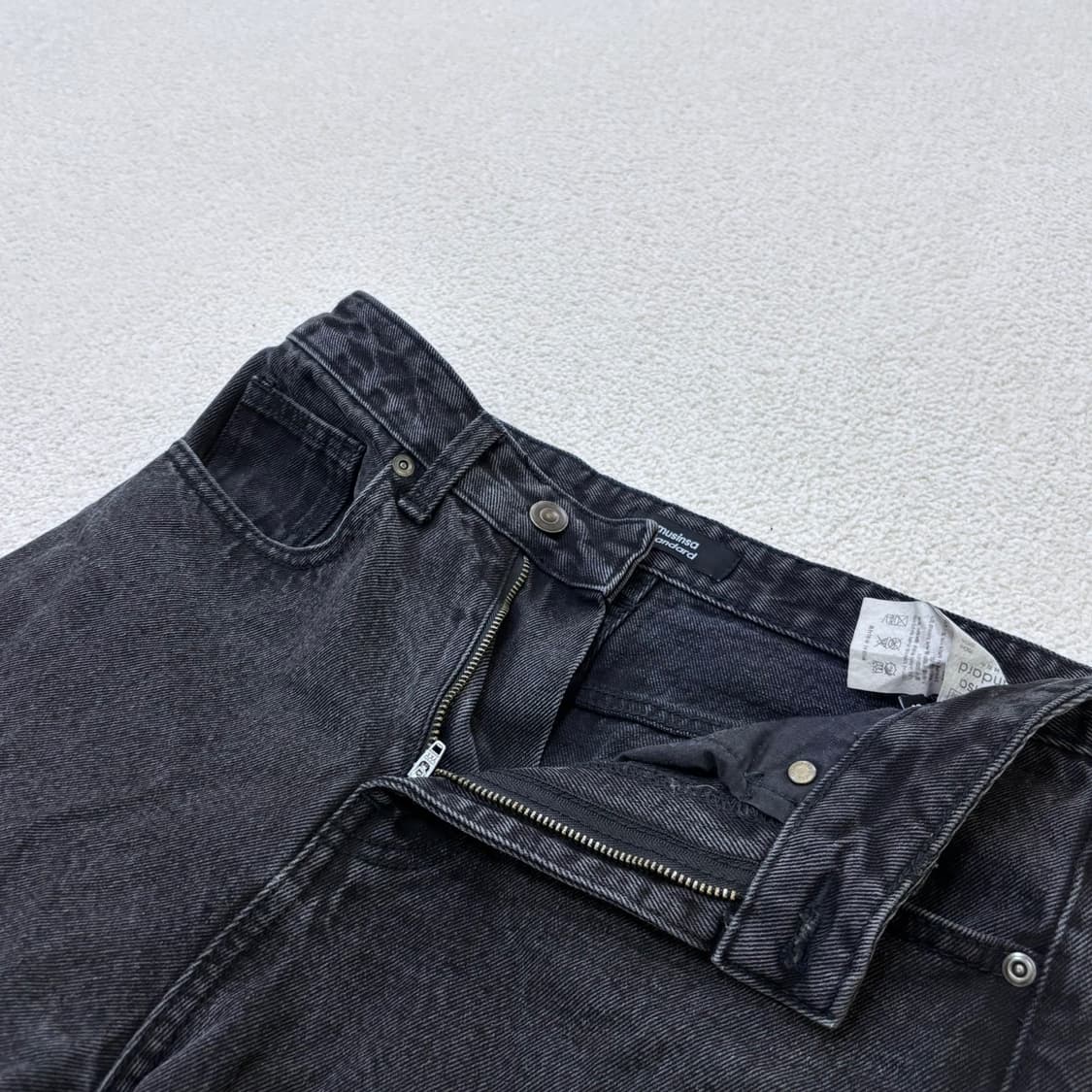 28 무신사스탠다드 와이드 데님 팬츠 0311E 상품이미지5