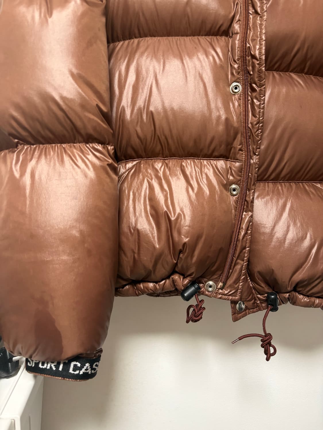 헤리티지플로스 17FW 패딩 브라운 M 상품이미지6