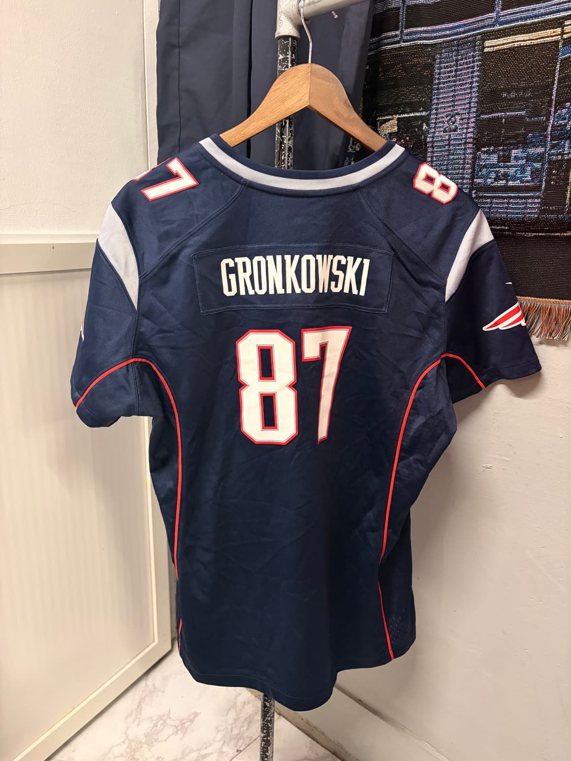 (XL/정품) NFL 나이키 뉴잉글랜드 패트리아츠 87 a1 상품이미지3
