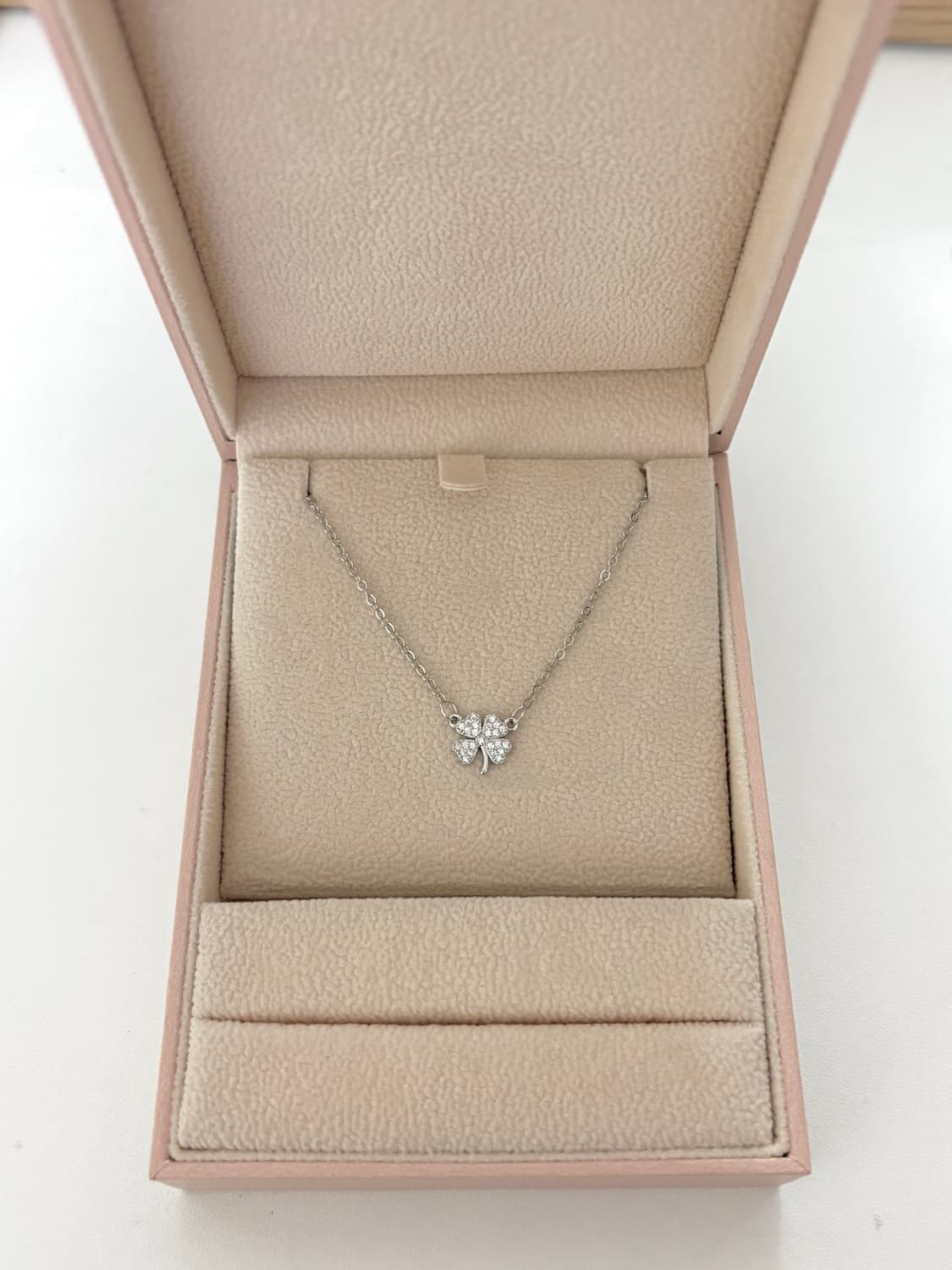 네잎클로버 실버 목걸이 silver925 상품이미지1
