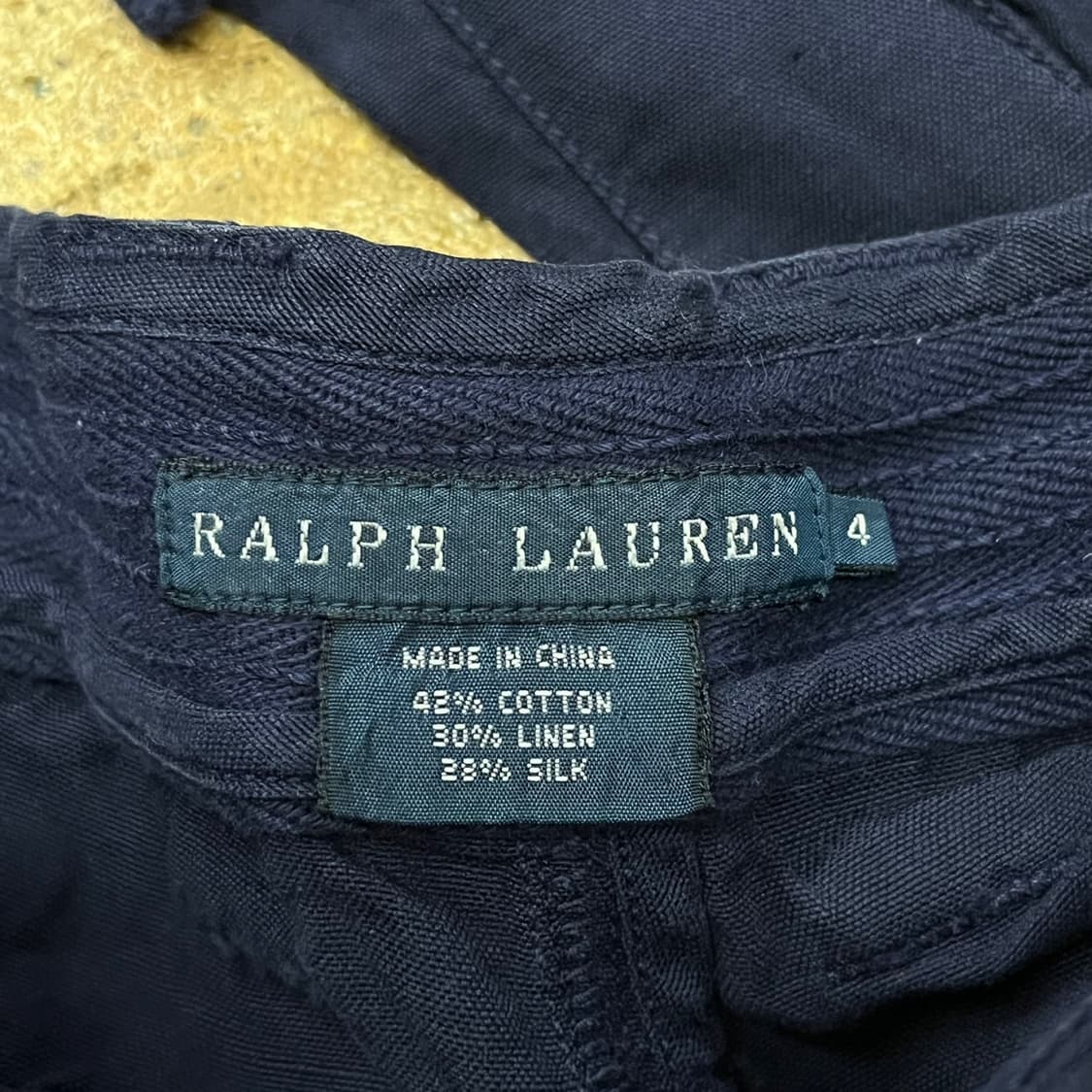 [정품/4] 폴로 랄프로렌 네이비 카고 바지 b8 상품이미지4