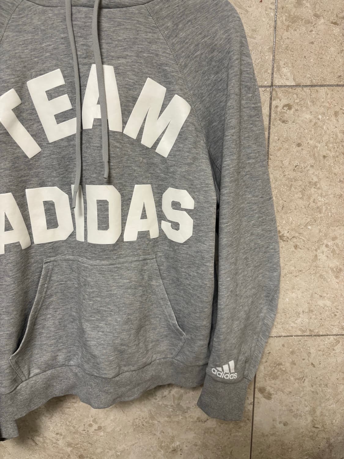 아디다스 TEAM 후드티 그레이 아디다스 후드티 상품이미지2