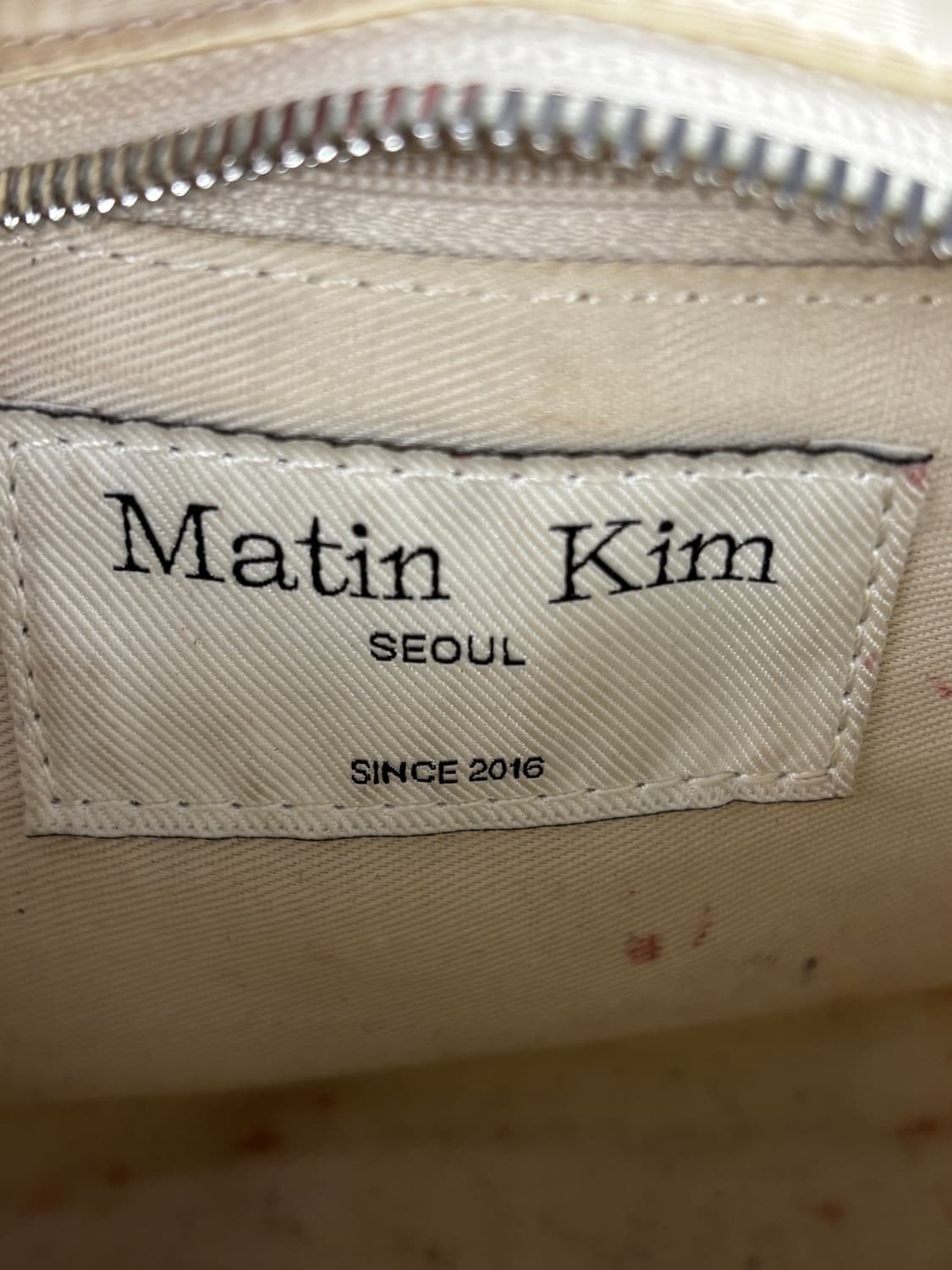 Matin Kim 마뗑킴 베이비 스포티 토트백 아이보리  상품이미지5