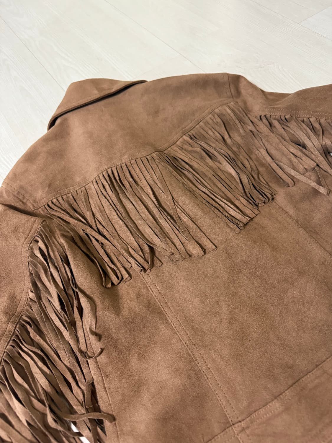 홀리스터 카멜 스웨이드 테슬 자켓 상품이미지3