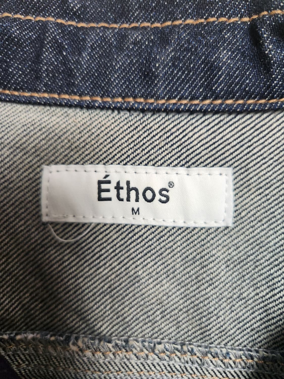 ethos 헤비 데님 셔츠 자켓 상품이미지2