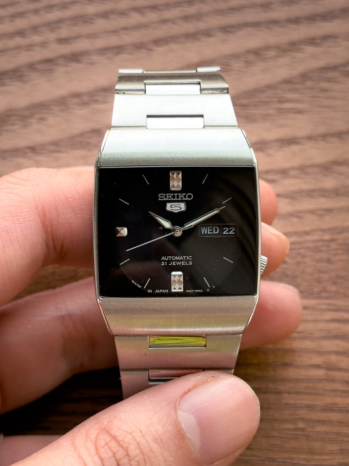 [희귀] 세이코 5 블랙 TV스크린 - 오토매틱 21석 (Squar 상품이미지4