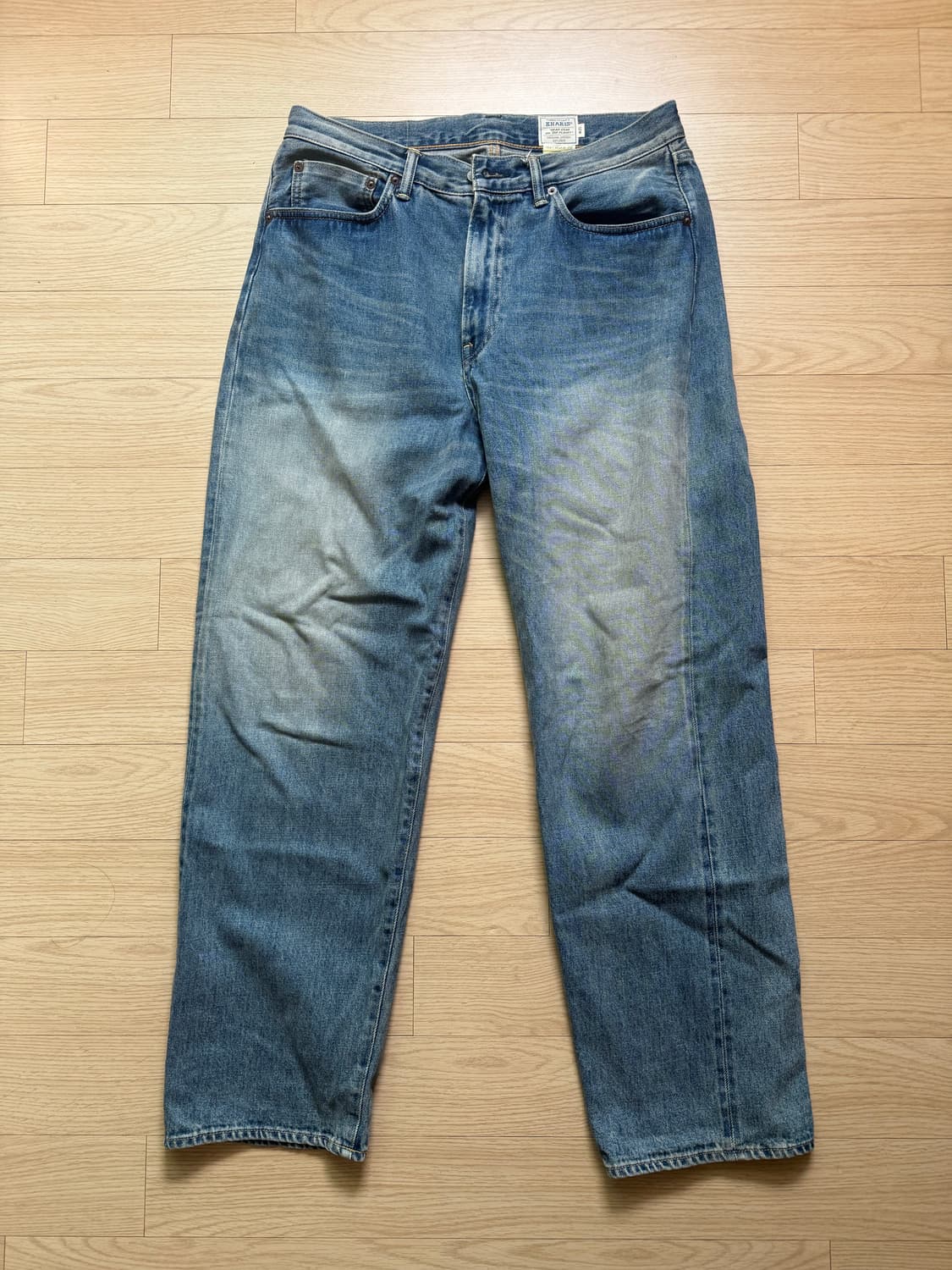 카키스 khakis 크로프트 레귤러 진 미드 블루  상품이미지2