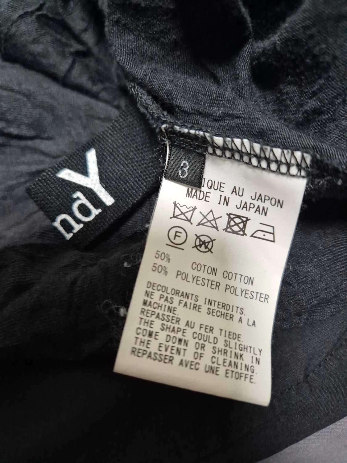 yohji yamamoto Ground Y 상품이미지3