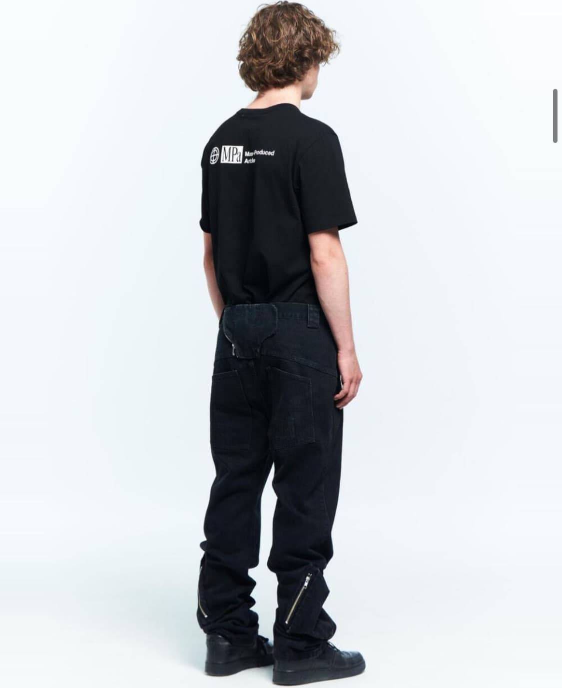 플라스틱 프로덕트 MPa ANKLE CARGO PANTS (BLACK) 상품이미지1