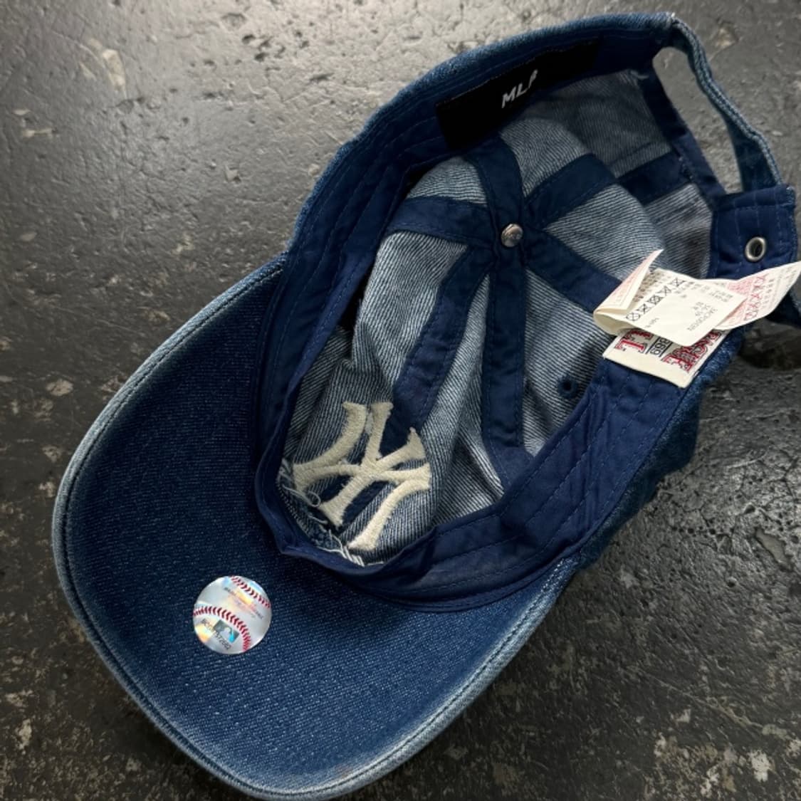 MLB 데님 언스트럭쳐 양키스 볼캡 상품이미지4