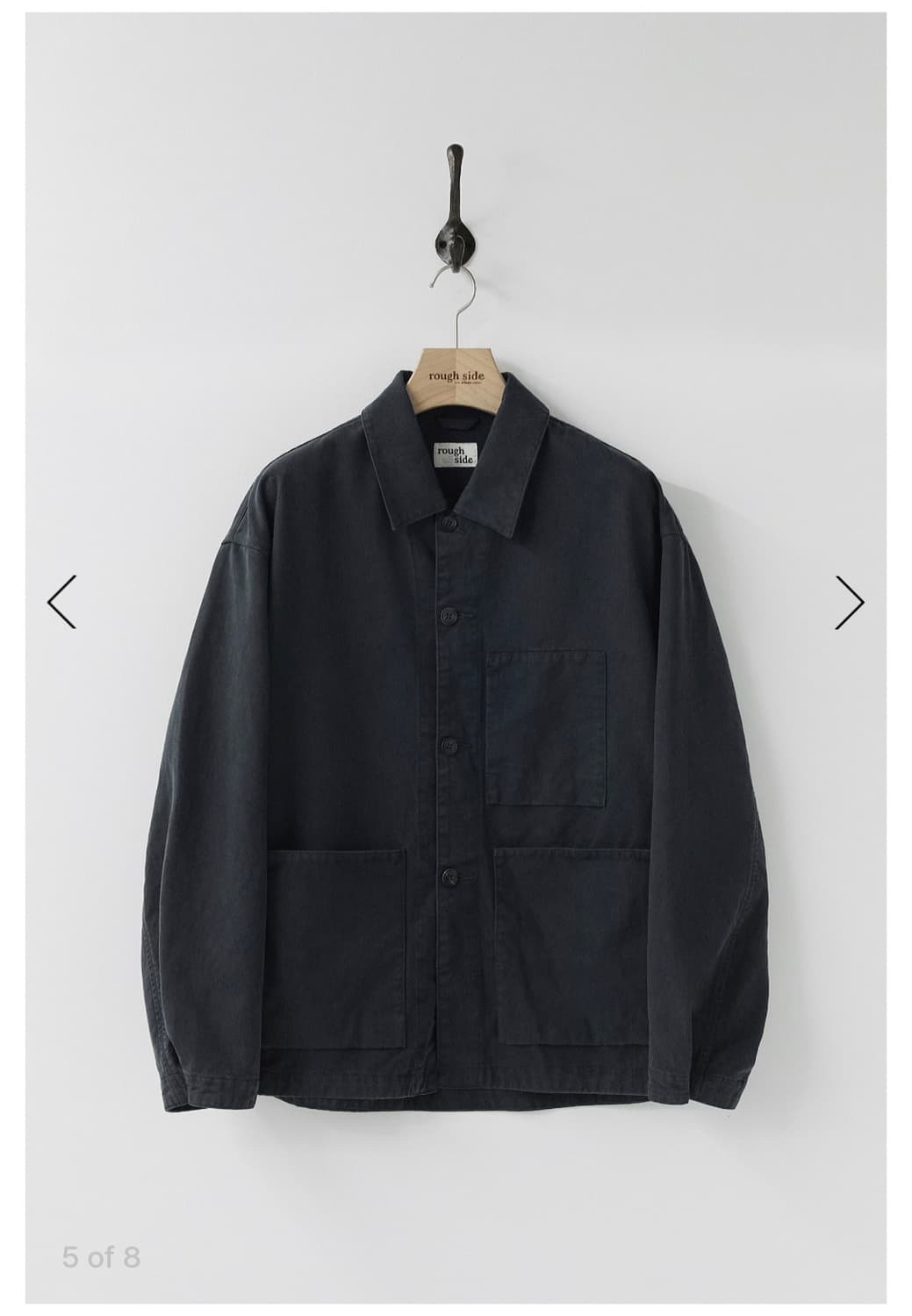 [2] 러프사이드 26SS 컴포트 자켓 네이비 상품이미지1