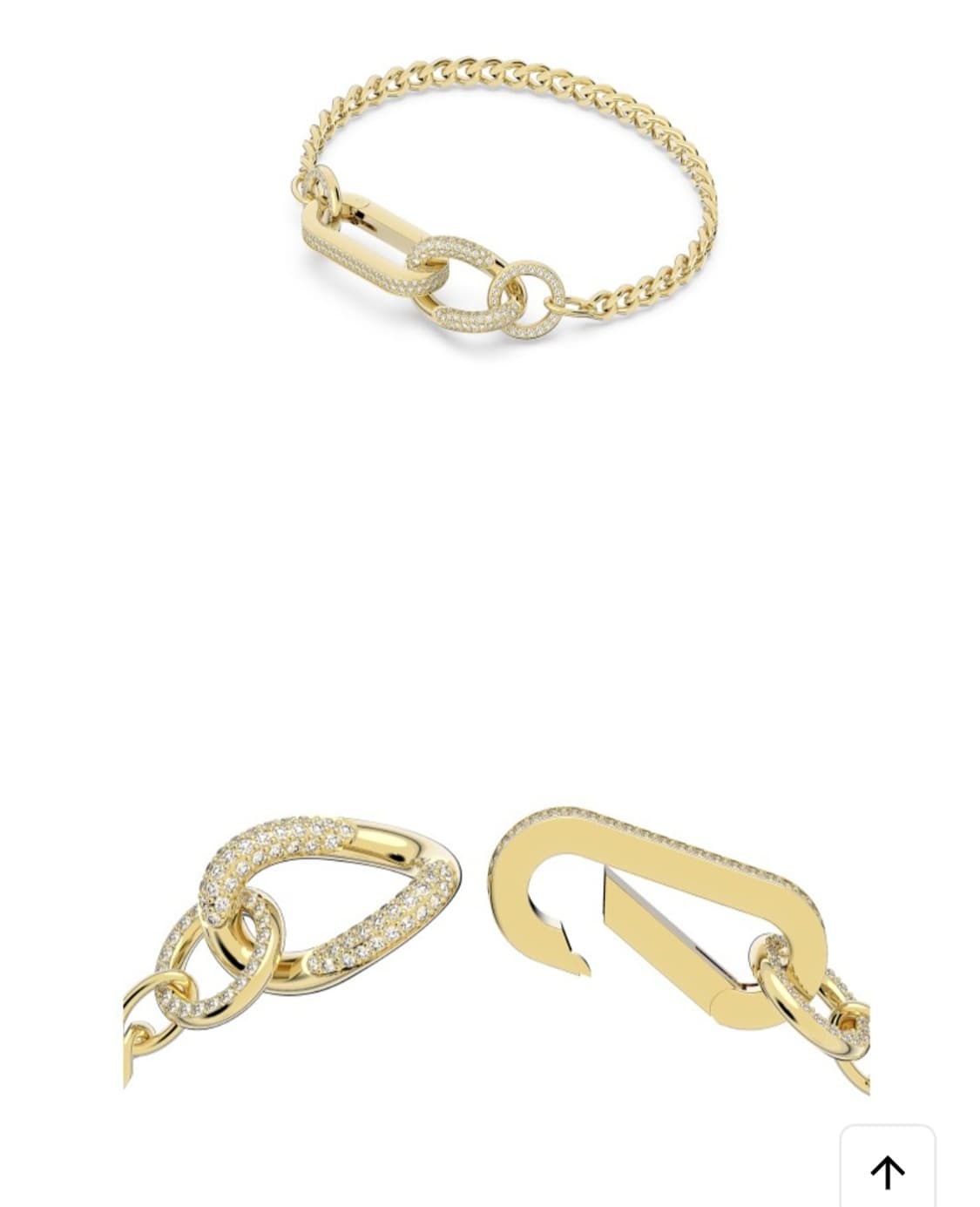 새제품)스와로브스키 NCT도영 팔찌XL  정품  상품이미지3